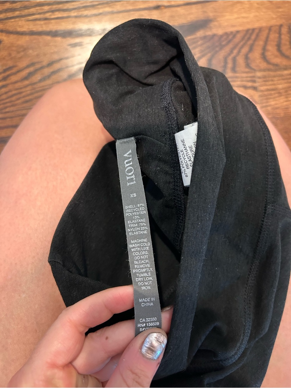 Vuori Black Heather Charcoal Elevation Plyo Tank and Biker Shorts Set EUC XS - Picture 6 of 9